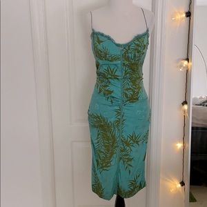 Vintage Nicole Miller Silk Dress